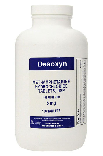 Buy Desoxyn 5mg Tablets (Methamphetamine Hydrochloride)
